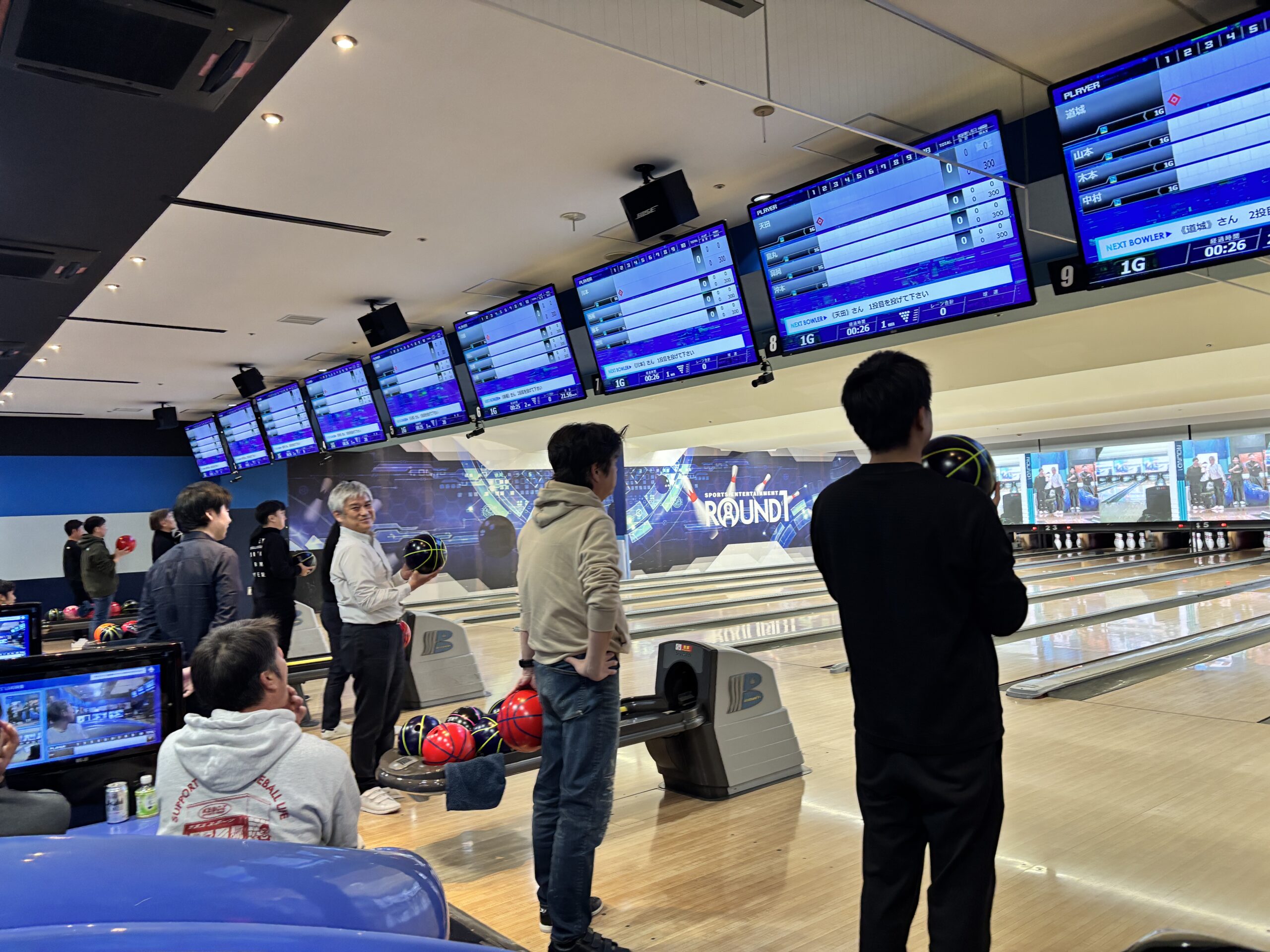 イワキ社員と協力会社が参加したボウリング大会